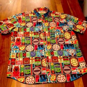 Teenage Mutant Ninja Turtles Tiki Shirt